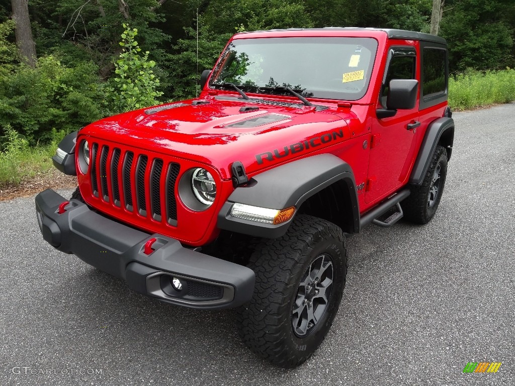 2018 Wrangler Rubicon 4x4 - Firecracker Red / Black photo #2