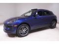 Gentian Blue Metallic 2022 Porsche Macan Standard Macan Model Exterior