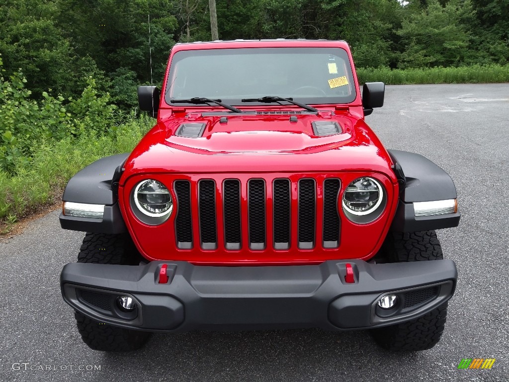 2018 Wrangler Rubicon 4x4 - Firecracker Red / Black photo #3