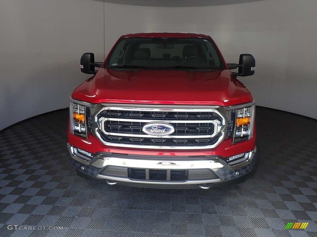 2021 F150 XLT SuperCrew 4x4 - Rapid Red / Medium Dark Slate photo #7