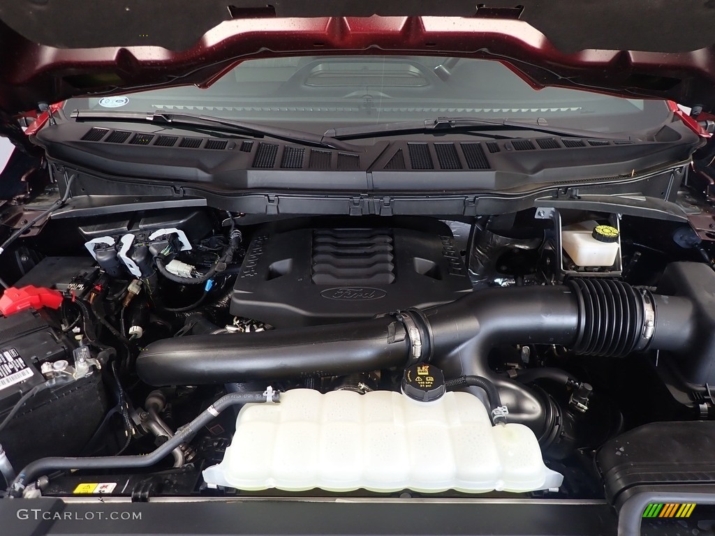 2021 F150 XLT SuperCrew 4x4 - Rapid Red / Medium Dark Slate photo #9