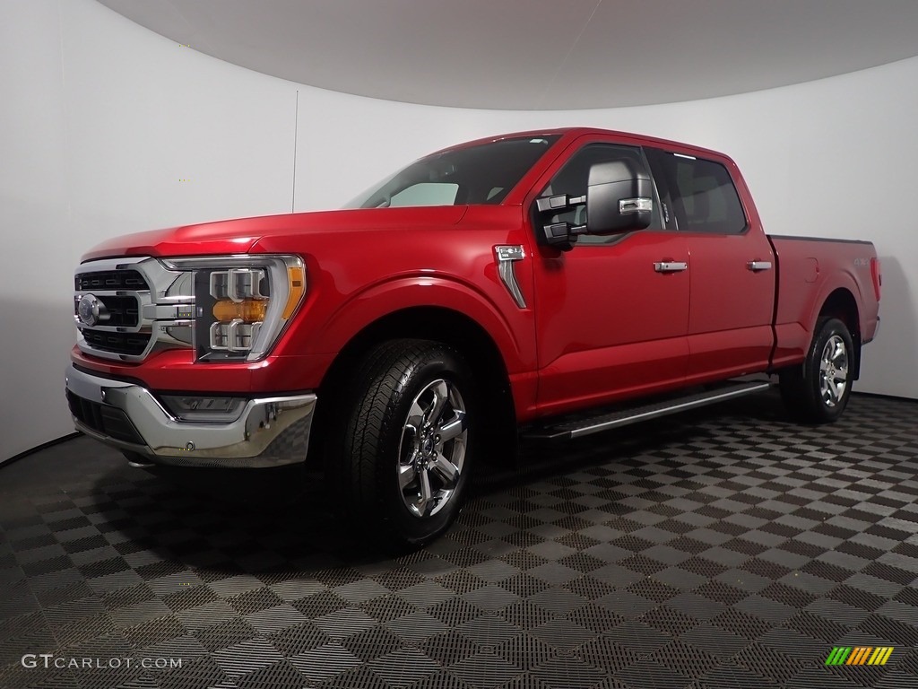 2021 F150 XLT SuperCrew 4x4 - Rapid Red / Medium Dark Slate photo #10