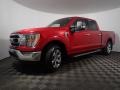 2021 Rapid Red Ford F150 XLT SuperCrew 4x4  photo #10