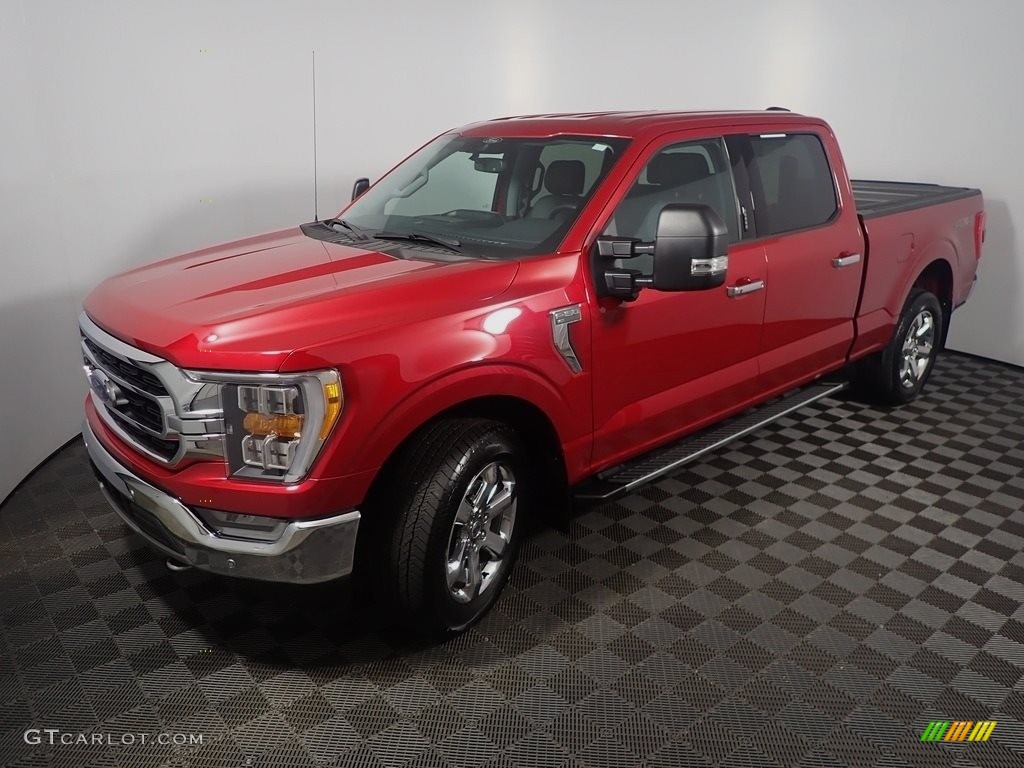 2021 F150 XLT SuperCrew 4x4 - Rapid Red / Medium Dark Slate photo #11