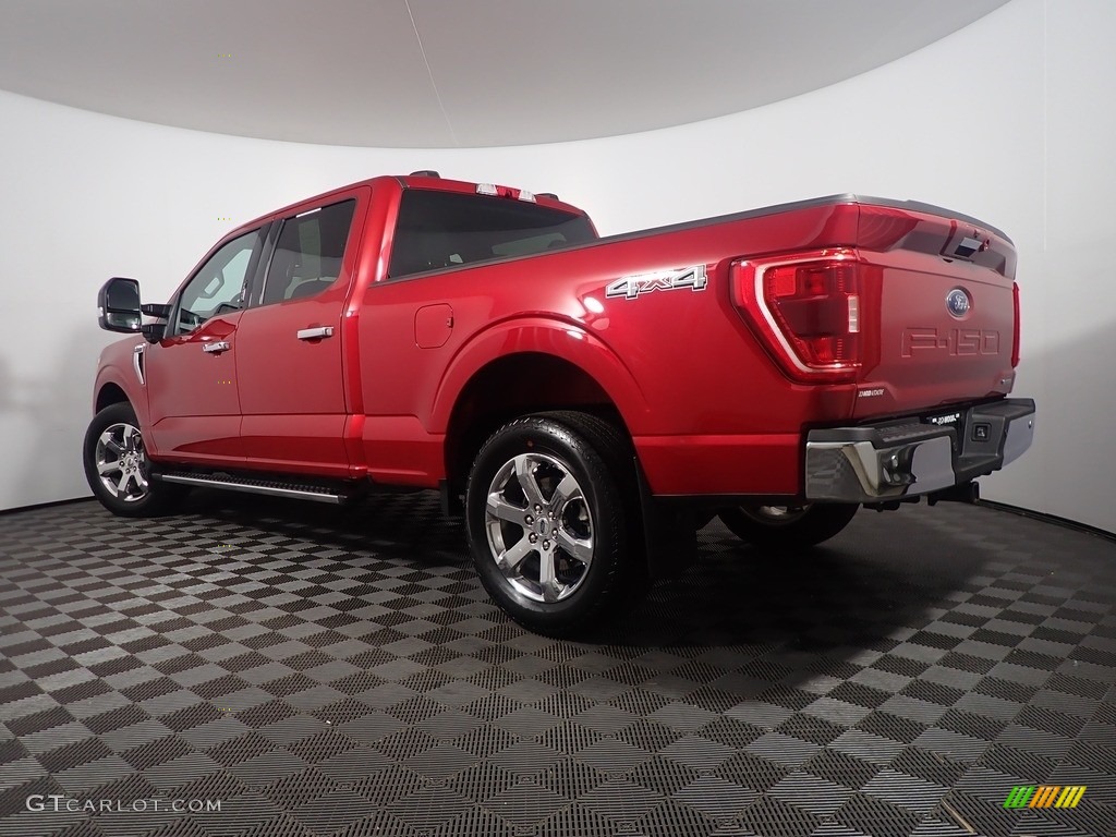 2021 F150 XLT SuperCrew 4x4 - Rapid Red / Medium Dark Slate photo #13