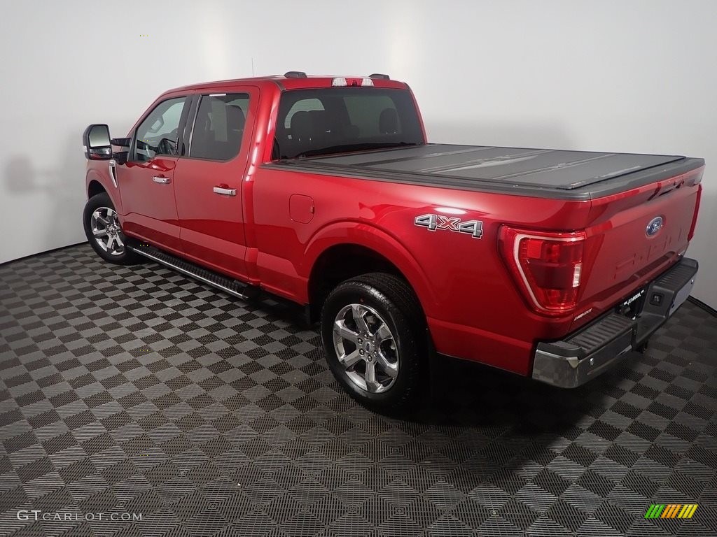 2021 F150 XLT SuperCrew 4x4 - Rapid Red / Medium Dark Slate photo #14