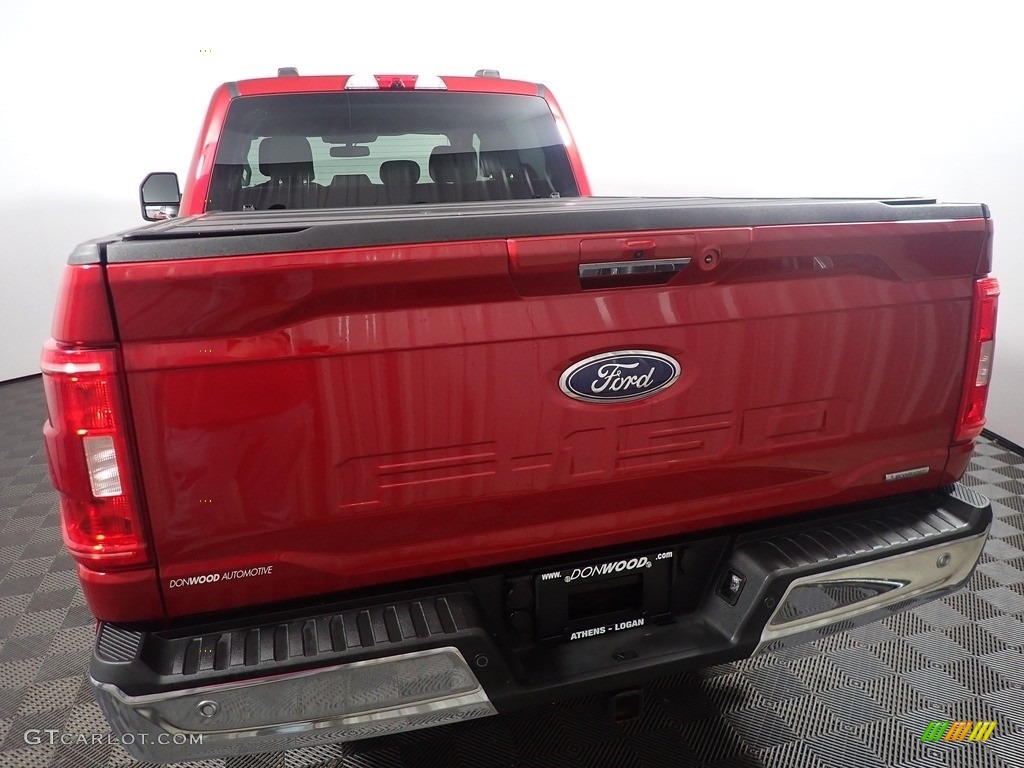 2021 F150 XLT SuperCrew 4x4 - Rapid Red / Medium Dark Slate photo #15