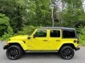 High Velocity 2022 Jeep Wrangler Unlimited Sahara 4XE Hybrid Exterior