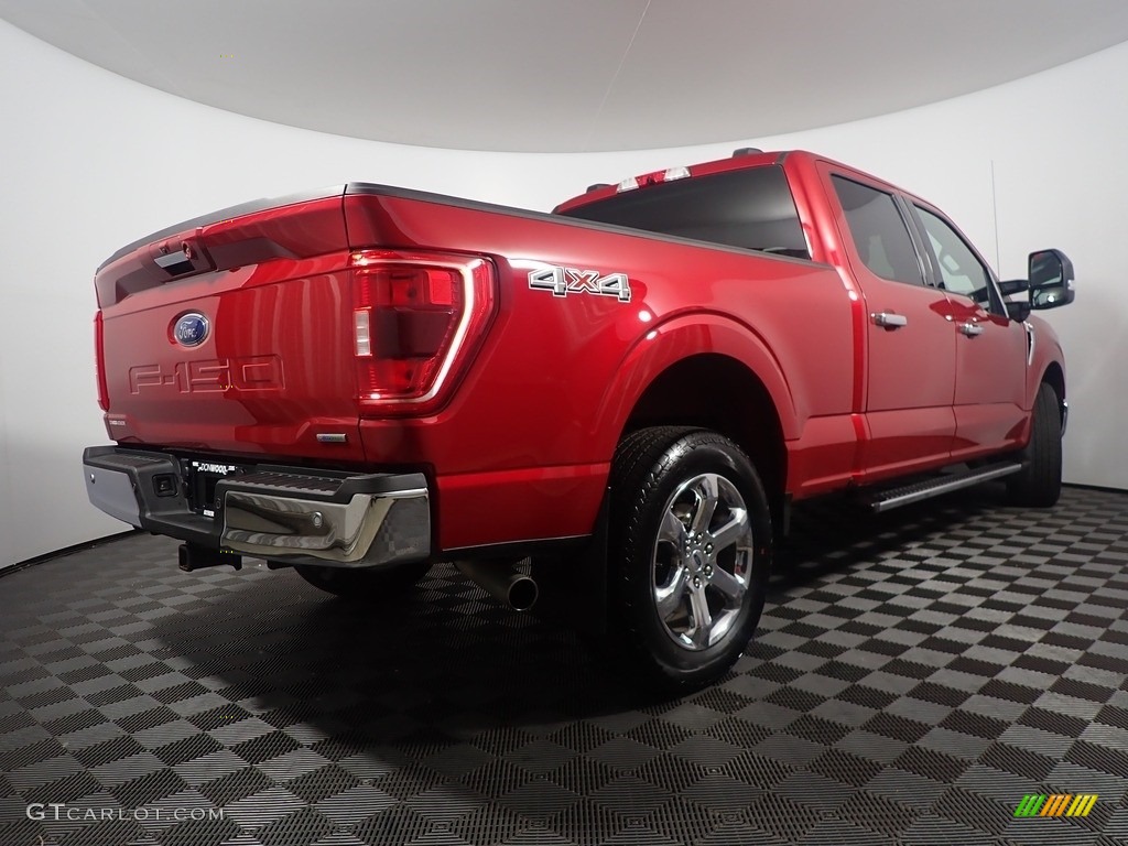 2021 F150 XLT SuperCrew 4x4 - Rapid Red / Medium Dark Slate photo #17