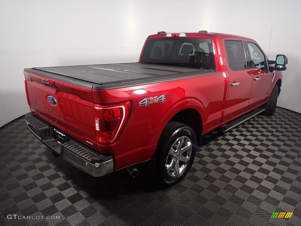 2021 F150 XLT SuperCrew 4x4 - Rapid Red / Medium Dark Slate photo #18