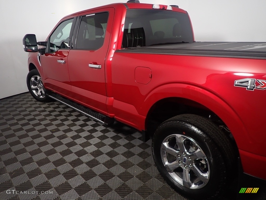 2021 F150 XLT SuperCrew 4x4 - Rapid Red / Medium Dark Slate photo #19