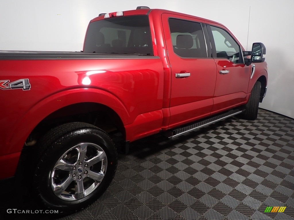 2021 F150 XLT SuperCrew 4x4 - Rapid Red / Medium Dark Slate photo #20