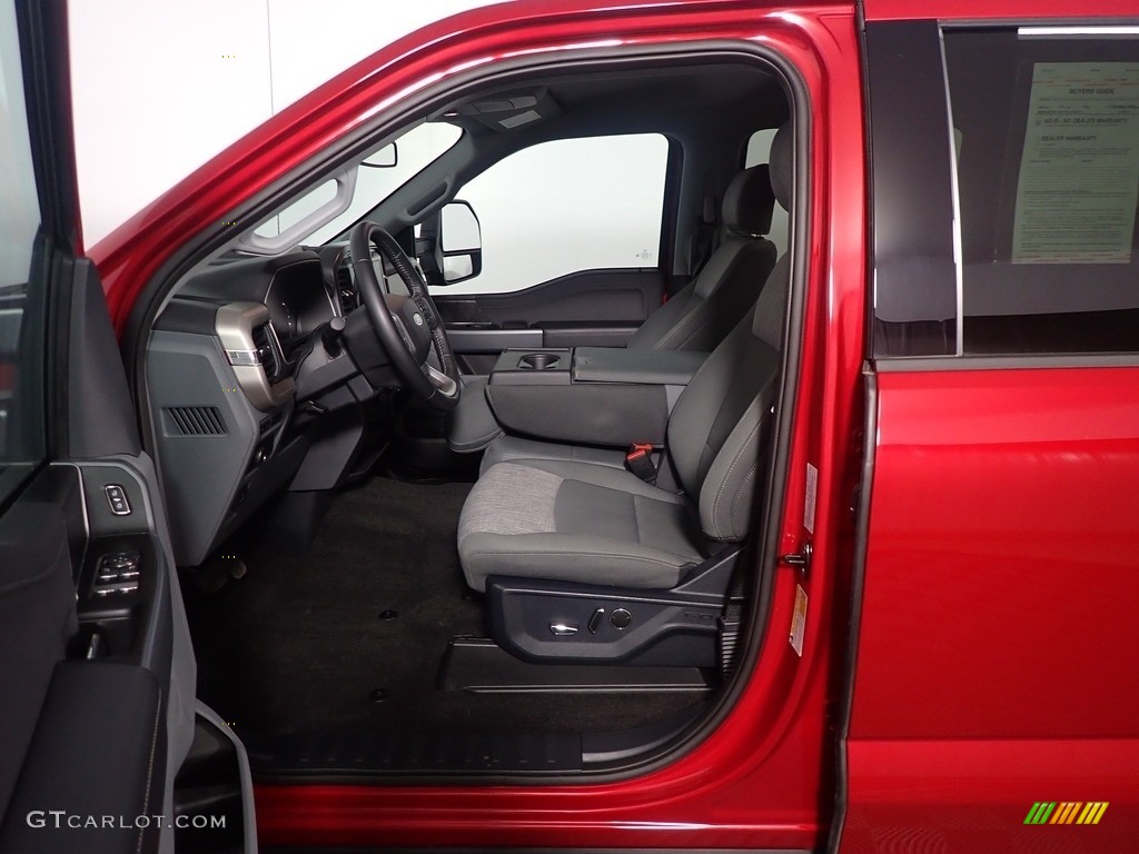 2021 F150 XLT SuperCrew 4x4 - Rapid Red / Medium Dark Slate photo #24
