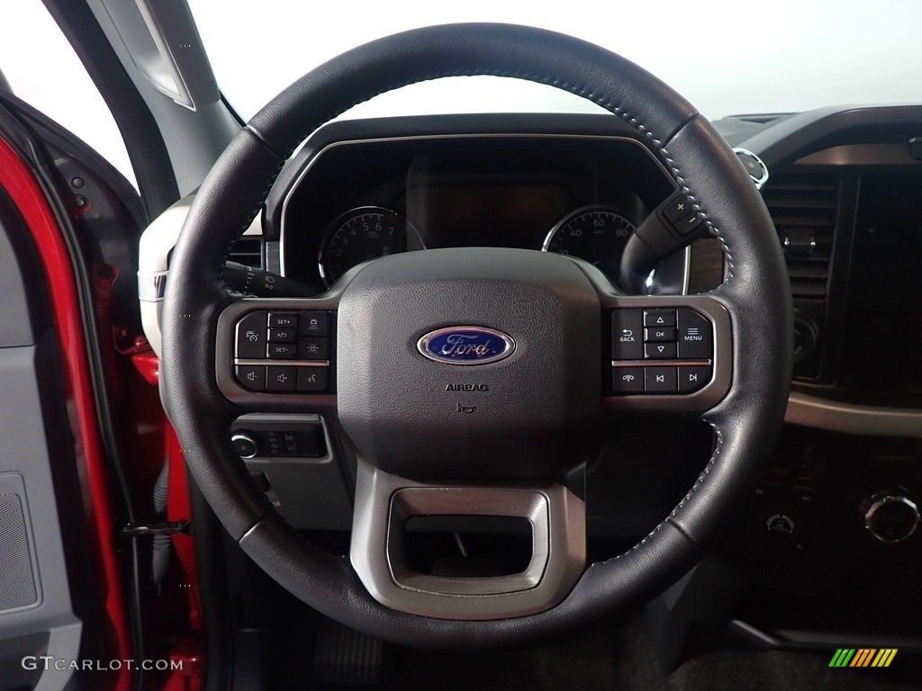 2021 F150 XLT SuperCrew 4x4 - Rapid Red / Medium Dark Slate photo #29