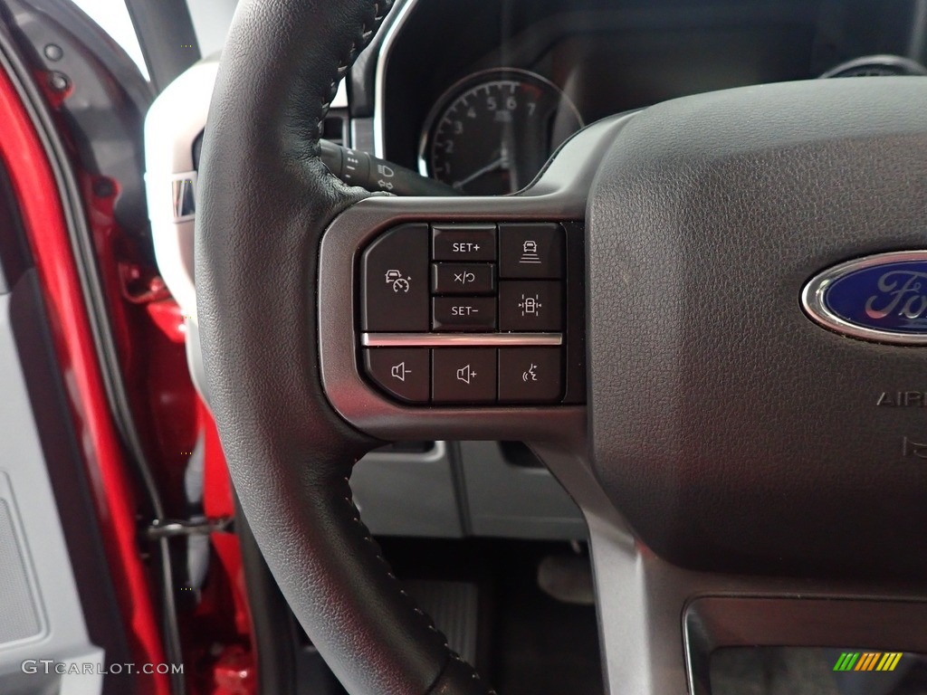 2021 F150 XLT SuperCrew 4x4 - Rapid Red / Medium Dark Slate photo #31