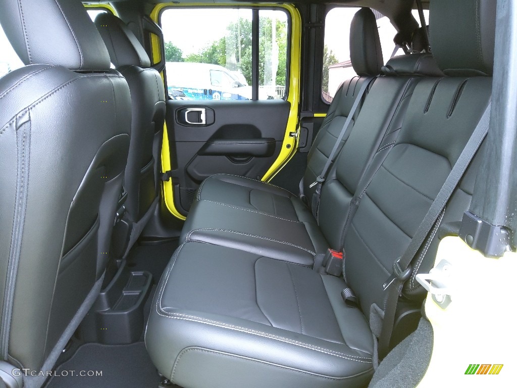 2022 Jeep Wrangler Unlimited Sahara 4XE Hybrid Rear Seat Photo #144302152