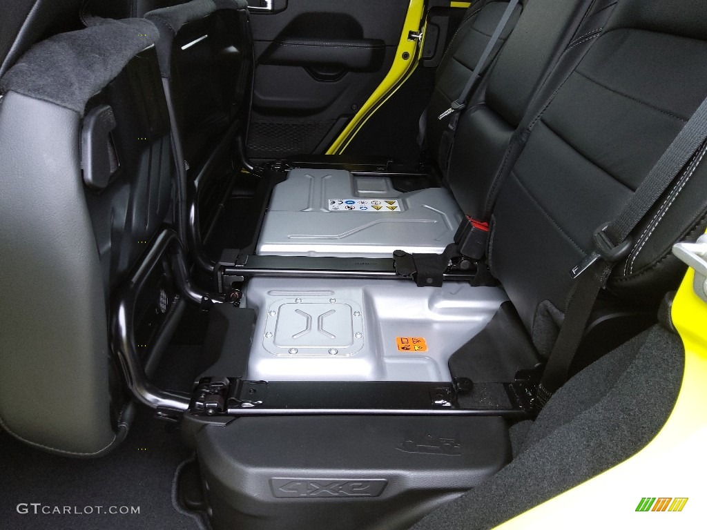 2022 Jeep Wrangler Unlimited Sahara 4XE Hybrid Rear Seat Photo #144302182