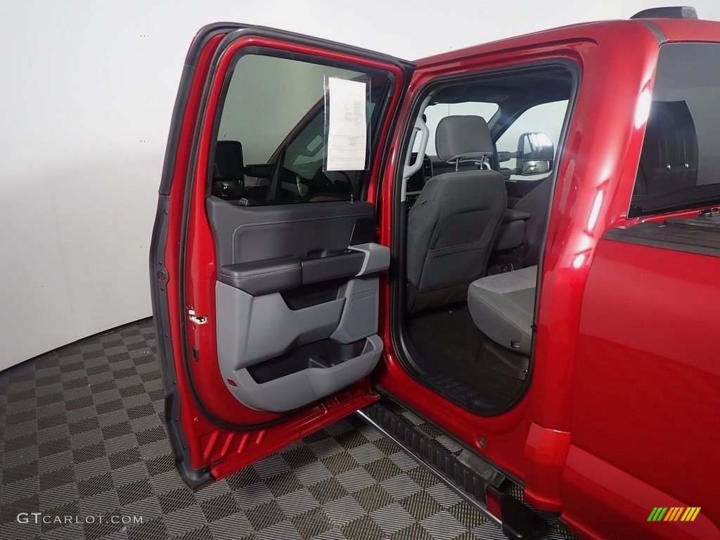 2021 F150 XLT SuperCrew 4x4 - Rapid Red / Medium Dark Slate photo #37