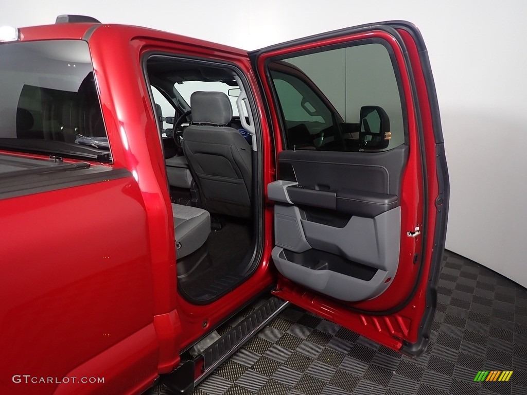 2021 F150 XLT SuperCrew 4x4 - Rapid Red / Medium Dark Slate photo #39