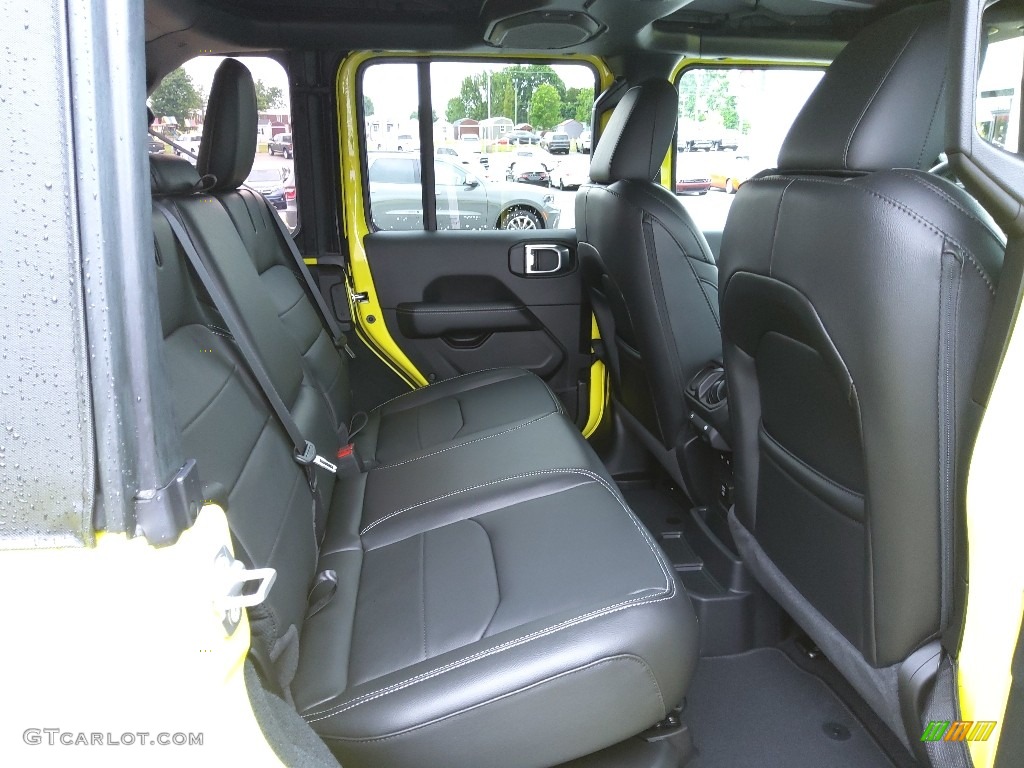 2022 Jeep Wrangler Unlimited Sahara 4XE Hybrid Rear Seat Photo #144302293