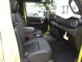 Black 2022 Jeep Wrangler Unlimited Sahara 4XE Hybrid Interior Color