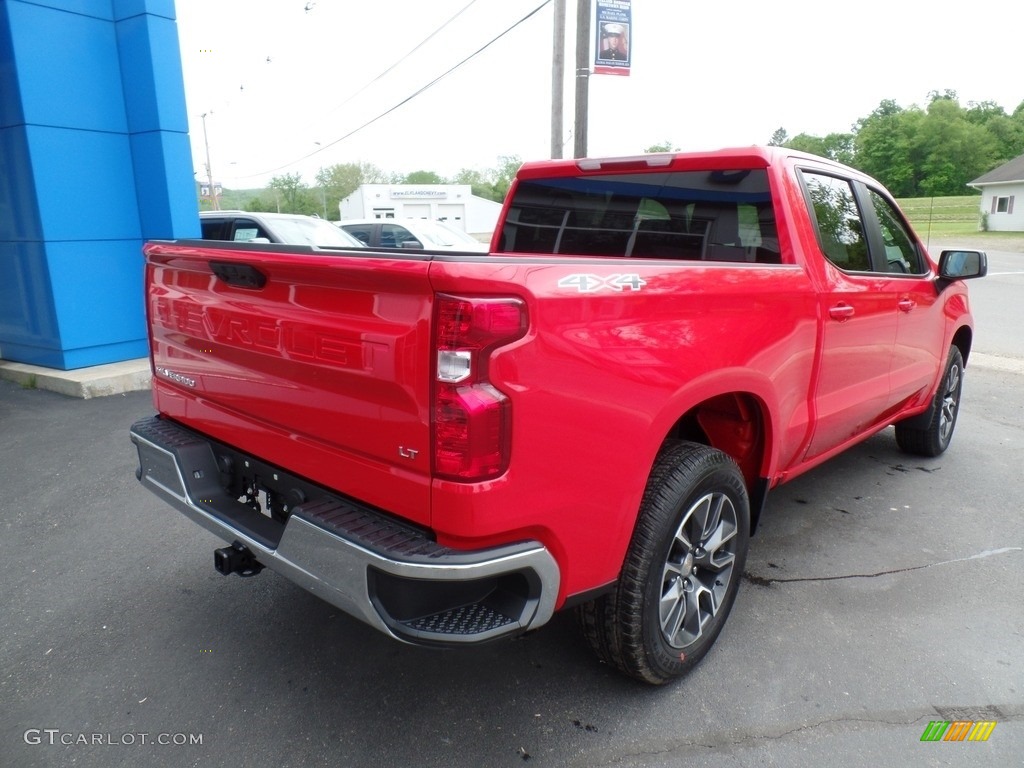 2022 Silverado 1500 LT Crew Cab 4x4 - Red Hot / Jet Black photo #7