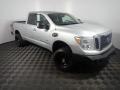 Brilliant Silver 2017 Nissan TITAN XD SV King Cab 4x4 Exterior