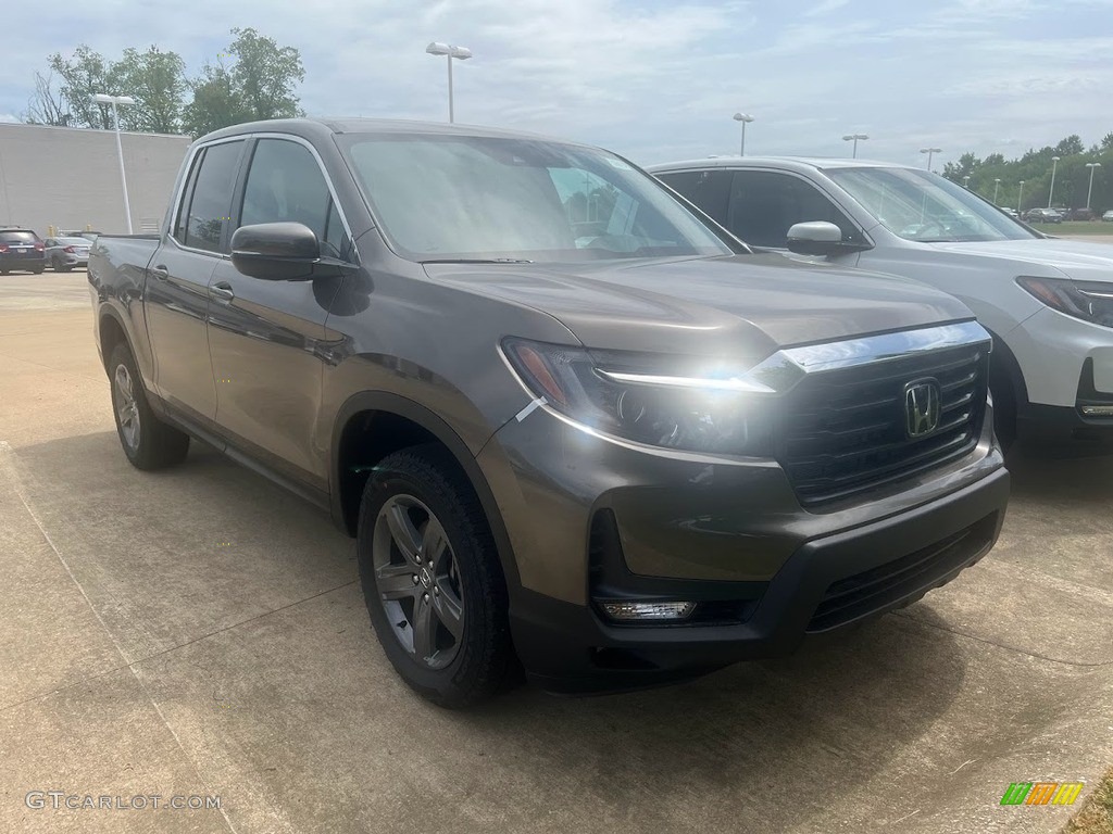 2022 Ridgeline RTL AWD - Pacific Pewter Metallic / Black photo #3