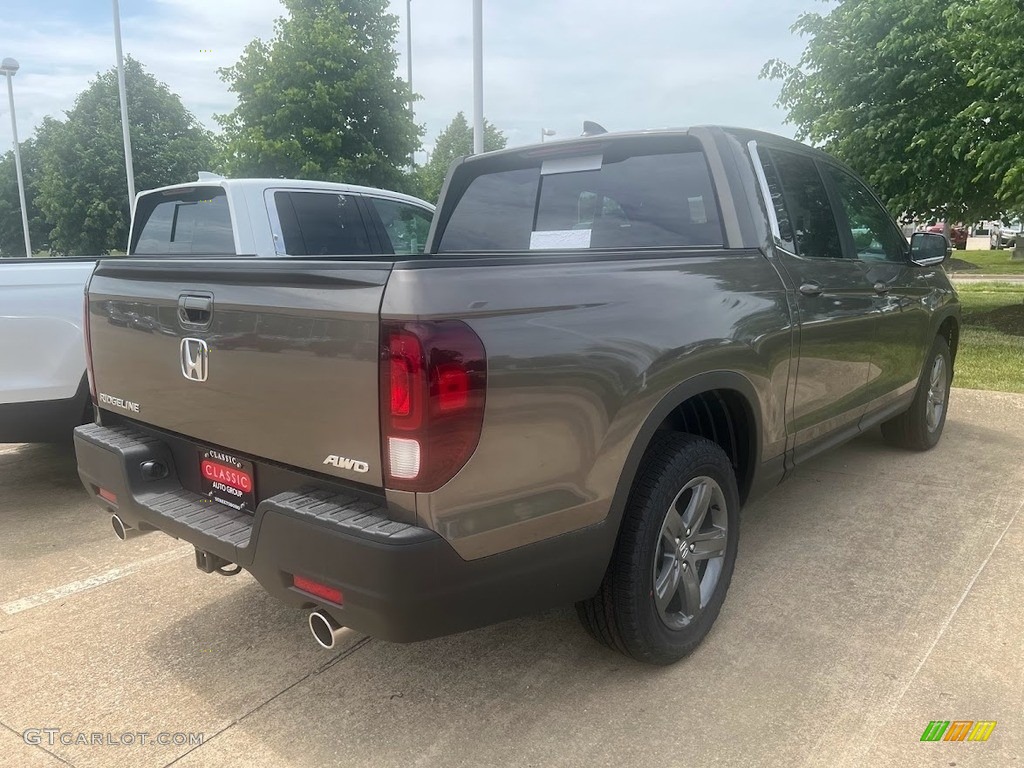 2022 Ridgeline RTL AWD - Pacific Pewter Metallic / Black photo #4