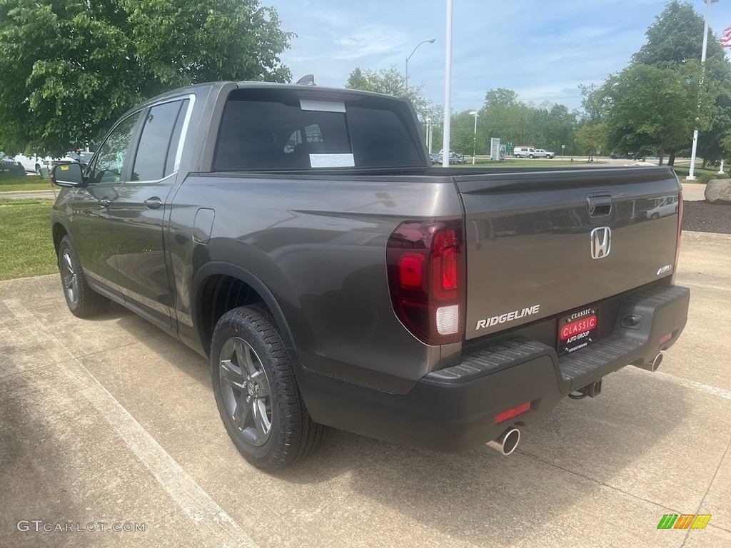2022 Ridgeline RTL AWD - Pacific Pewter Metallic / Black photo #5