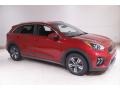 2021 Runway Red Kia Niro LXS Hybrid  photo #1