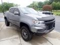 Satin Steel Metallic 2021 Chevrolet Colorado ZR2 Crew Cab 4x4 Exterior