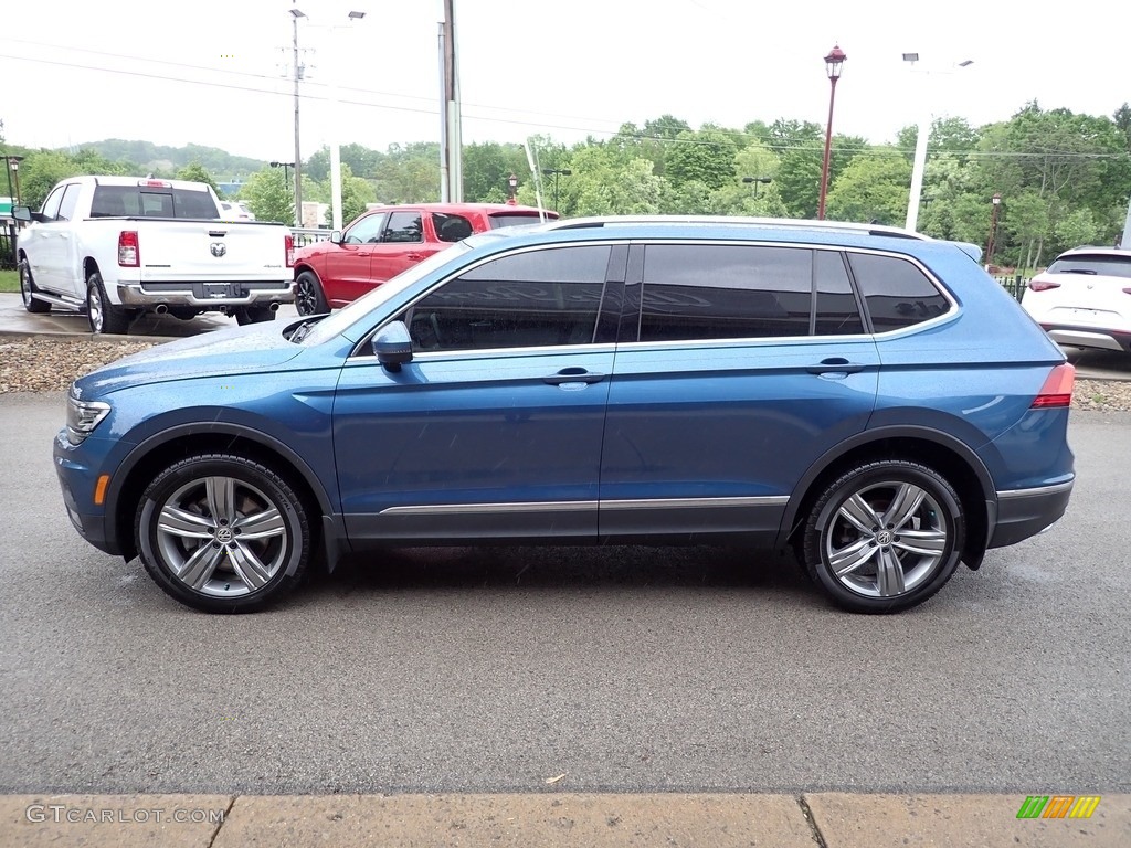 2018 Tiguan SEL Premium 4MOTION - Silk Blue Metallic / Storm Gray photo #5