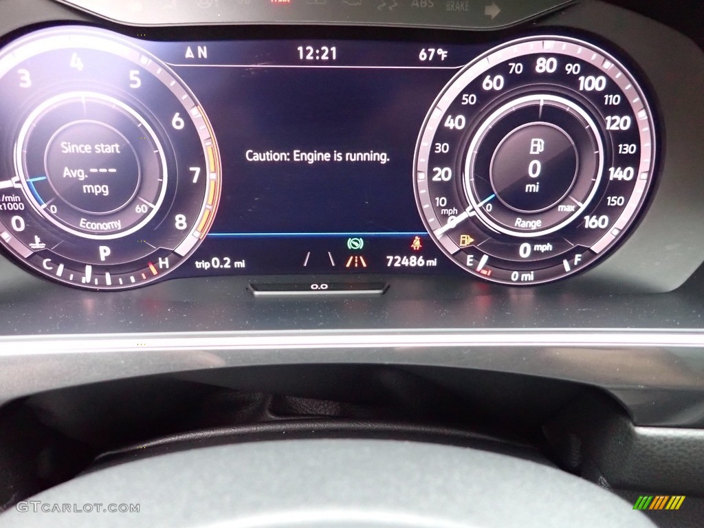 2018 Tiguan SEL Premium 4MOTION - Silk Blue Metallic / Storm Gray photo #19