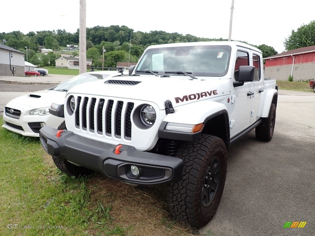 2021 Gladiator Mojave 4x4 - Bright White / Black photo #1