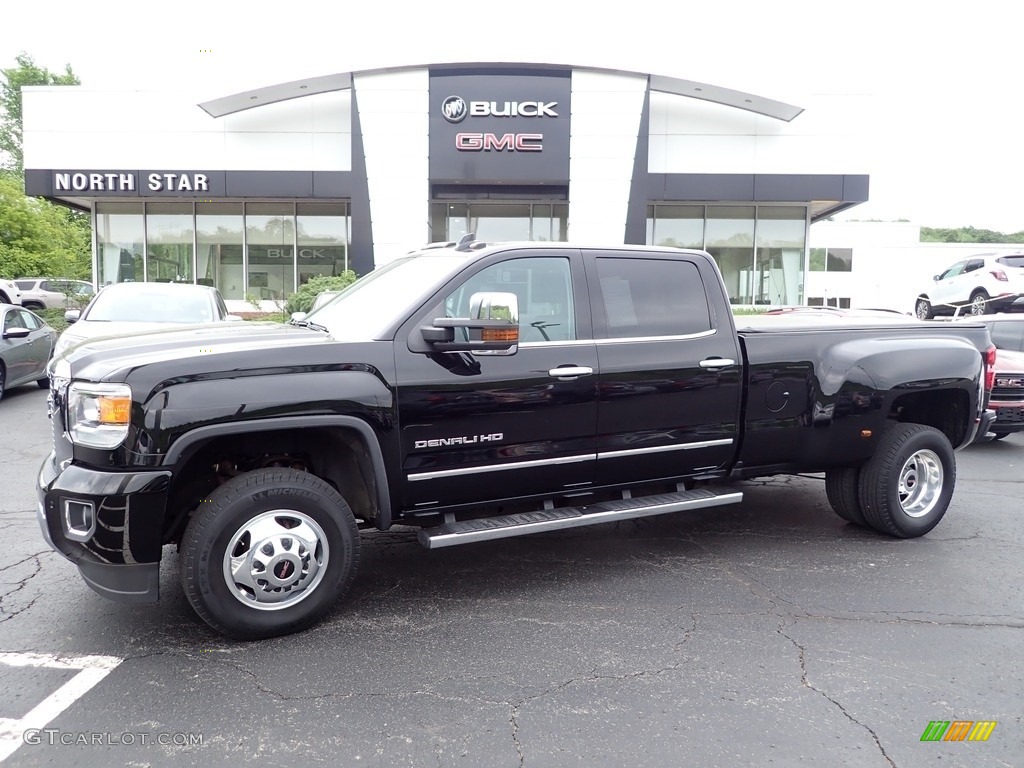 2016 Sierra 3500HD Denali Crew Cab 4x4 - Onyx Black / Jet Black photo #1