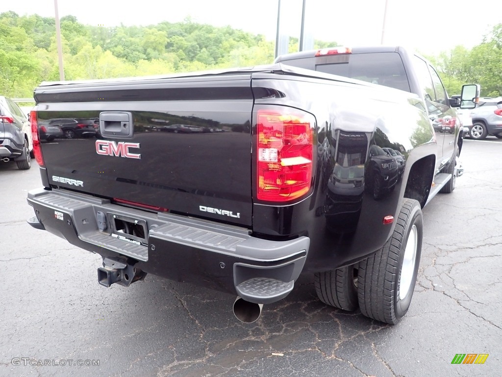 2016 Sierra 3500HD Denali Crew Cab 4x4 - Onyx Black / Jet Black photo #6