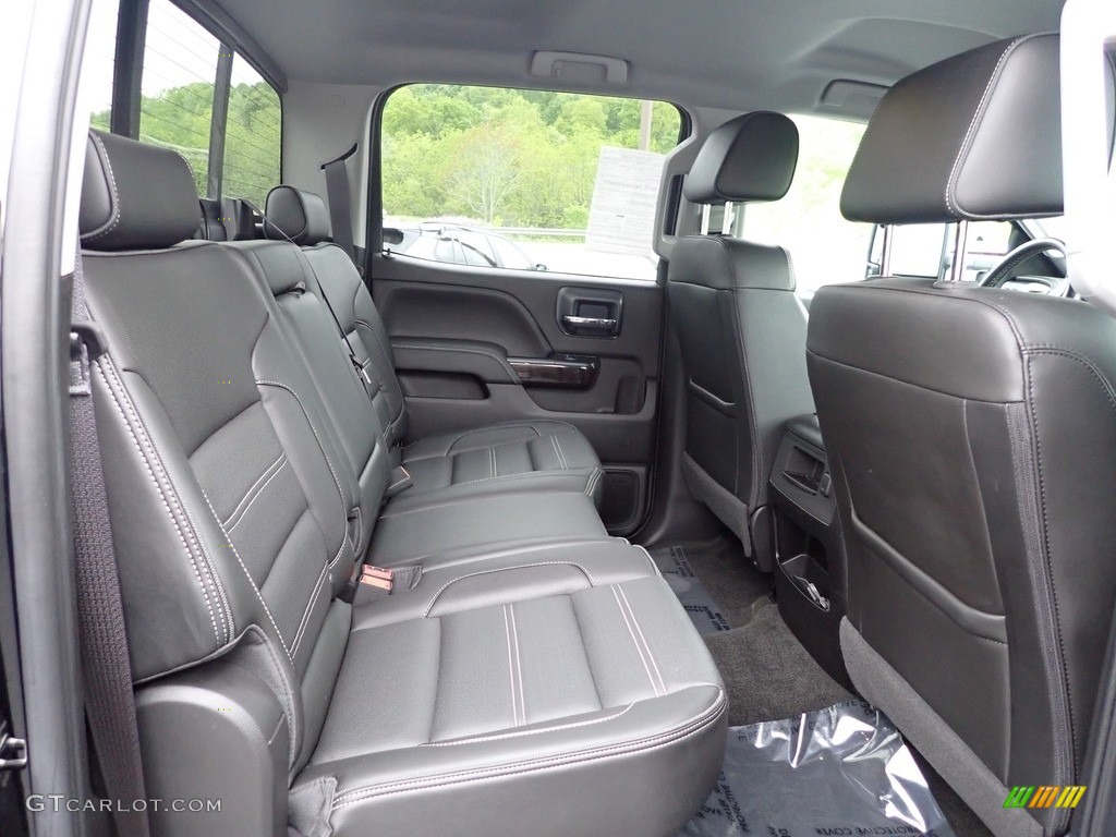 2016 GMC Sierra 3500HD Denali Crew Cab 4x4 Rear Seat Photo #144307305