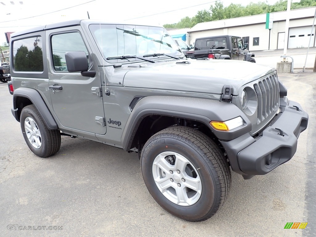Sting-Gray 2022 Jeep Wrangler Sport 4x4 Exterior Photo #144307323
