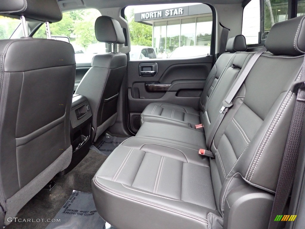 Jet Black Interior 2016 GMC Sierra 3500HD Denali Crew Cab 4x4 Photo #144307326
