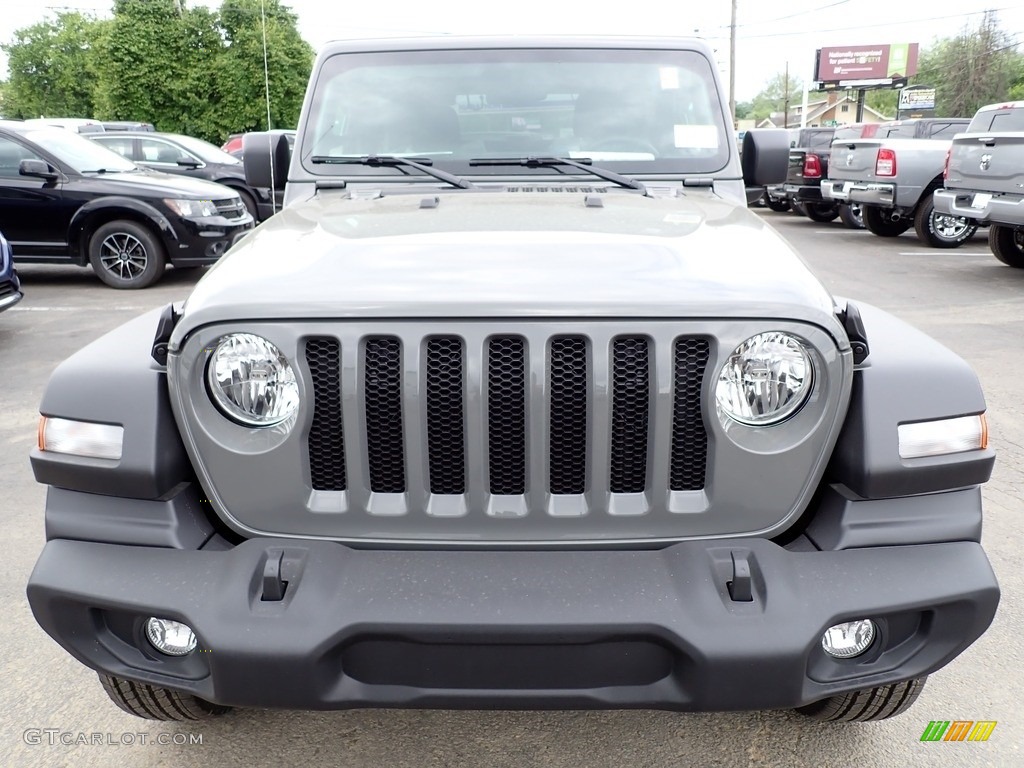 Sting-Gray 2022 Jeep Wrangler Sport 4x4 Exterior Photo #144307347