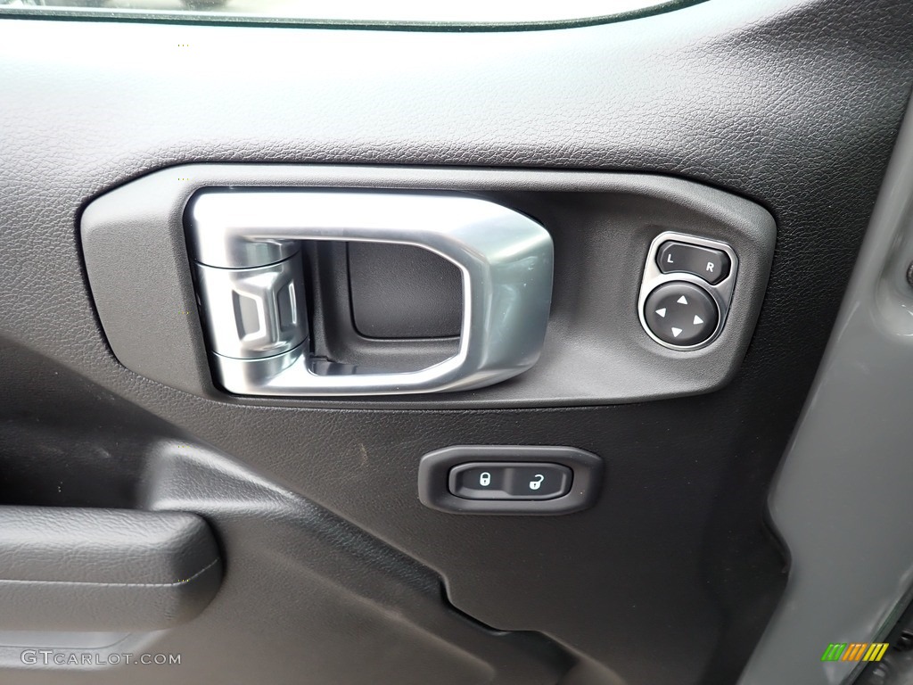 2022 Jeep Wrangler Sport 4x4 Black Door Panel Photo #144307446