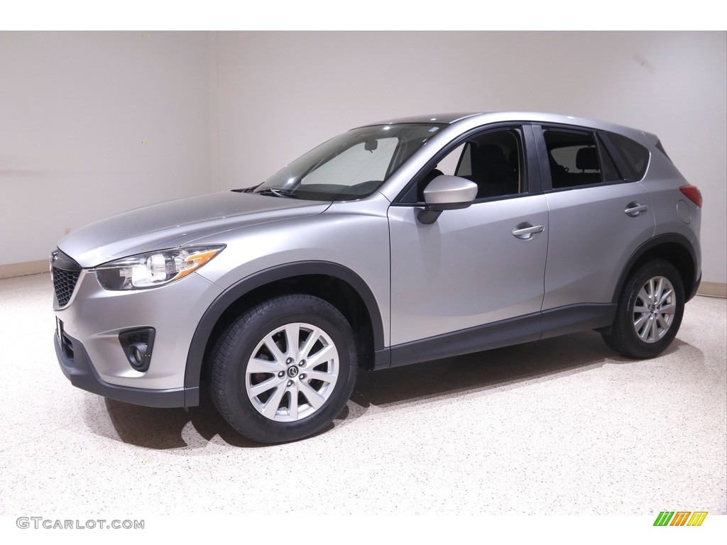 2014 CX-5 Touring AWD - Liquid Silver Metallic / Black photo #3