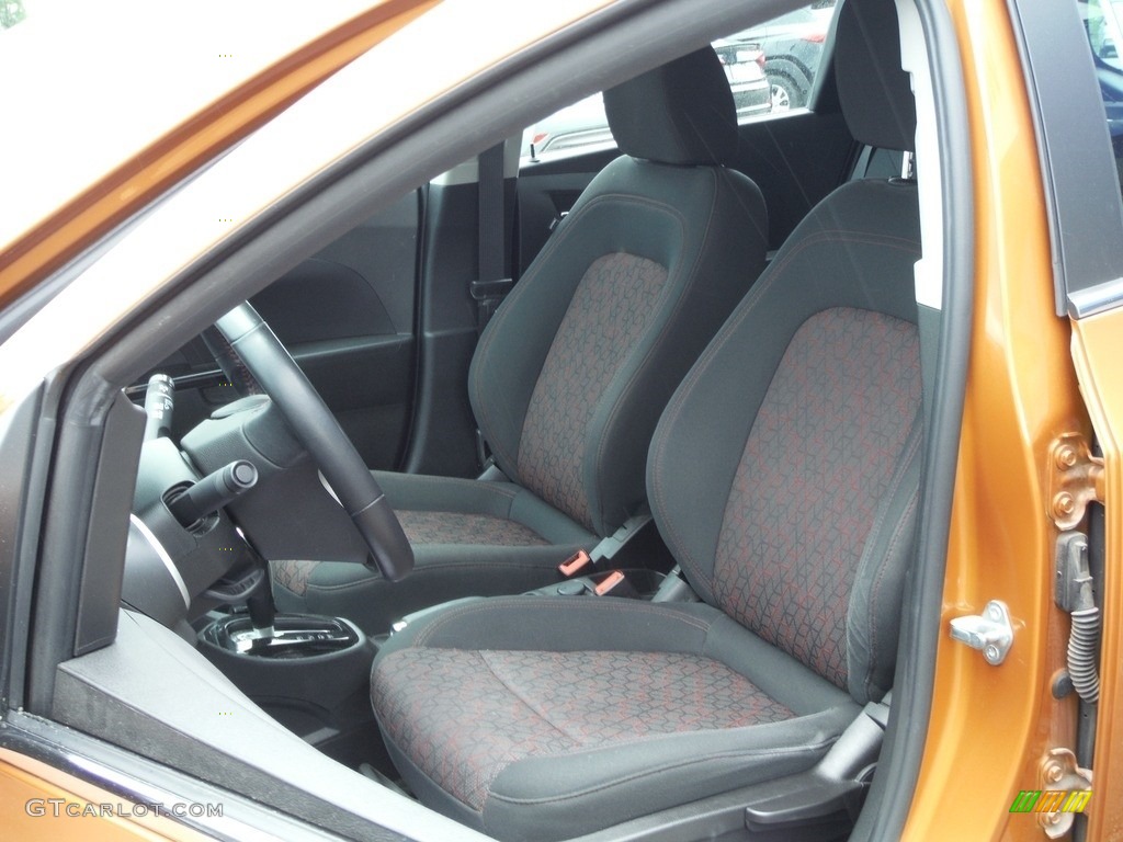 2019 Sonic LT Hatchback - Orange Burst Metallic / Jet Black photo #12