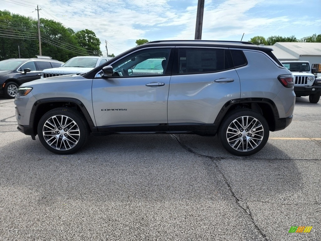 Billet Silver Metallic 2022 Jeep Compass Limited 4x4 Exterior Photo #144308262