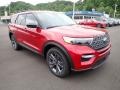 2022 Rapid Red Metallic Ford Explorer XLT 4WD  photo #2