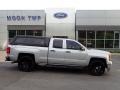 2015 Silver Ice Metallic Chevrolet Silverado 1500 LT Double Cab 4x4  photo #1