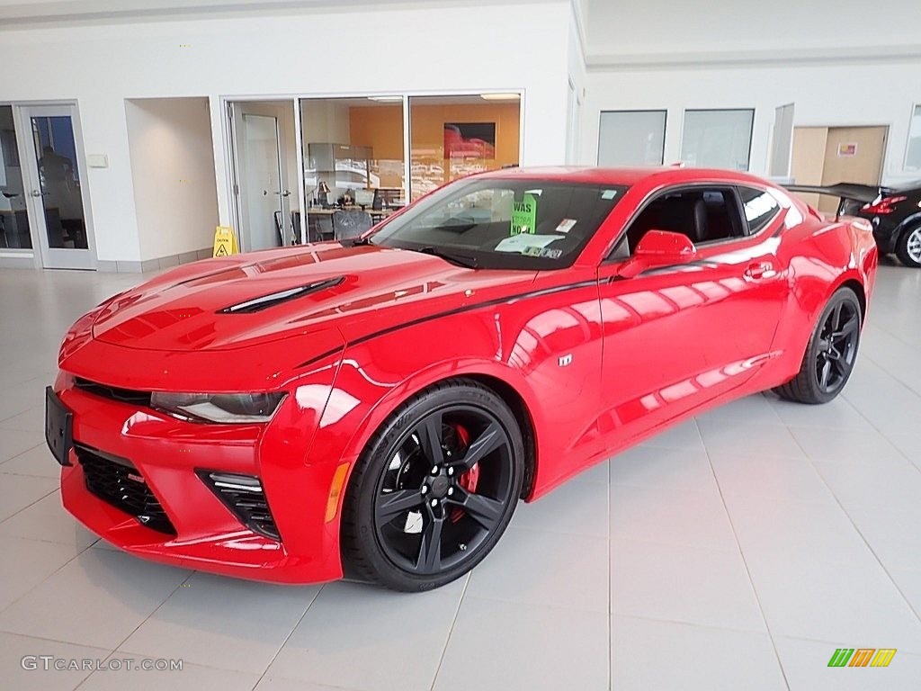 Red Hot 2016 Chevrolet Camaro SS Coupe Exterior Photo #144308388