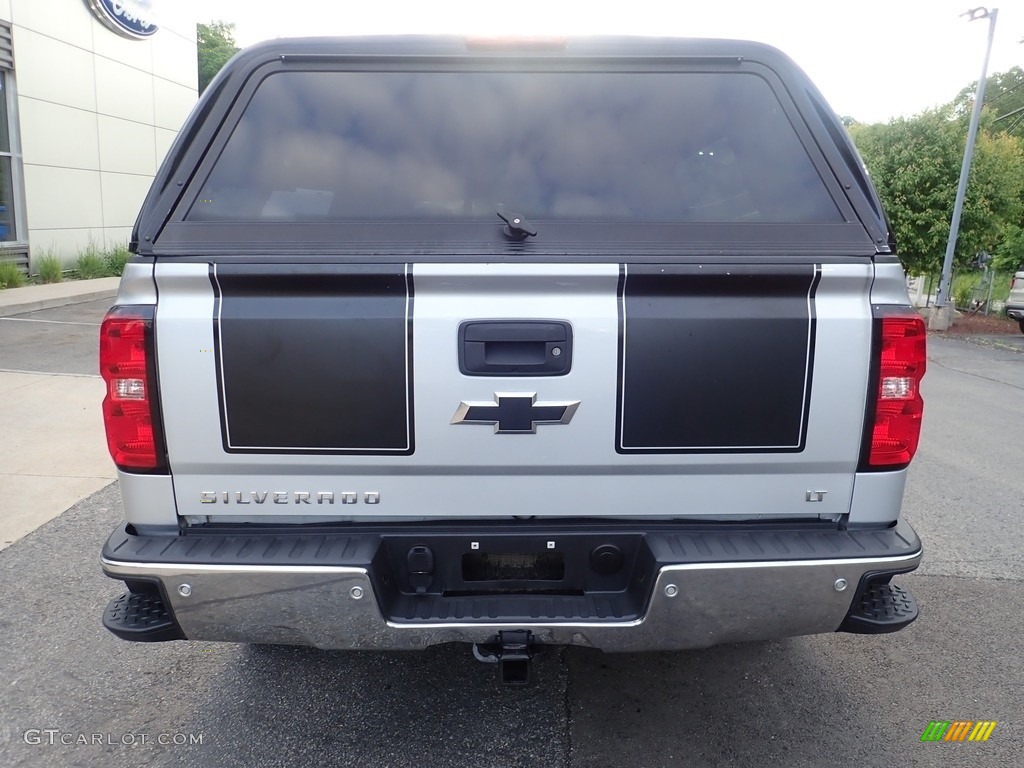 2015 Silverado 1500 LT Double Cab 4x4 - Silver Ice Metallic / Jet Black photo #3