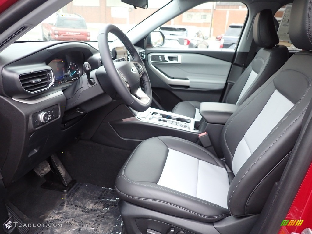 Light Slate Interior 2022 Ford Explorer XLT 4WD Photo #144308676